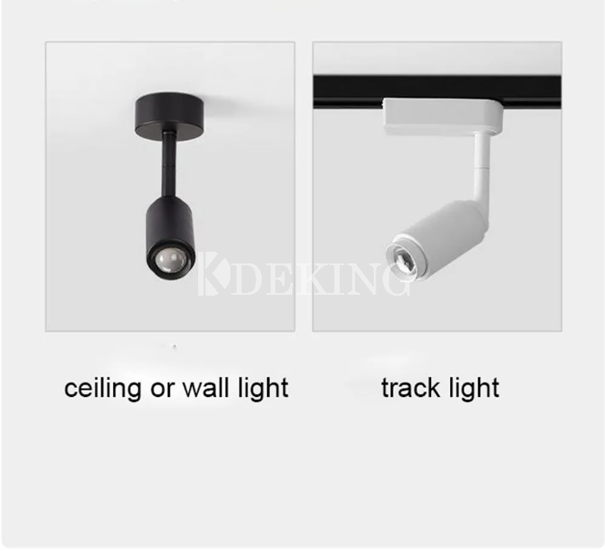 Modern Track Light Zoomable