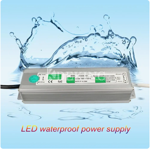 مصدر طاقة LED مقاوم للماء