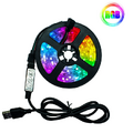 شريط إضاءة LED RGB 12 فولت للجانب الخلفي للتلفزيون